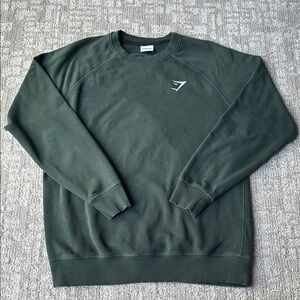 Gymshark Men's Crewneck Sweater - Dark Green